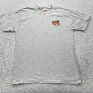 Dole Plantation‎ Wahiawa Hawaii T-Shirt Mens Gray Pineapple Souvenir